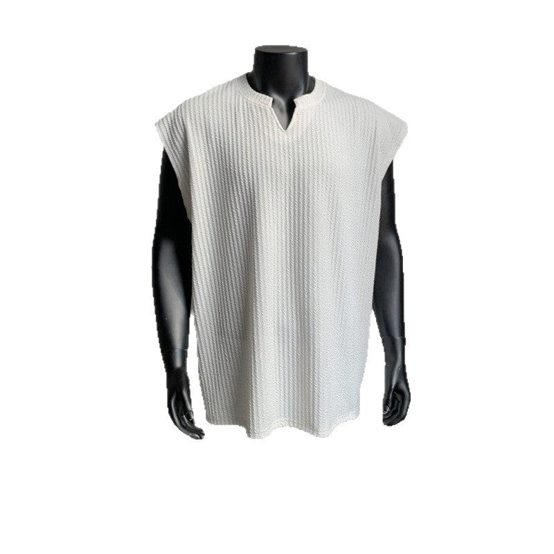 V-Neck Sleeveless T-Shirt