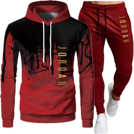 Winter Tracksuit Set for Men – Hoodie + Joggers