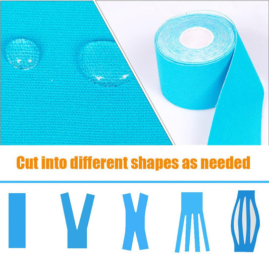 Sports muscle protector with all cotton waterproof 5cm muscle patch/intramuscular effect kinesiology tape | AthVault