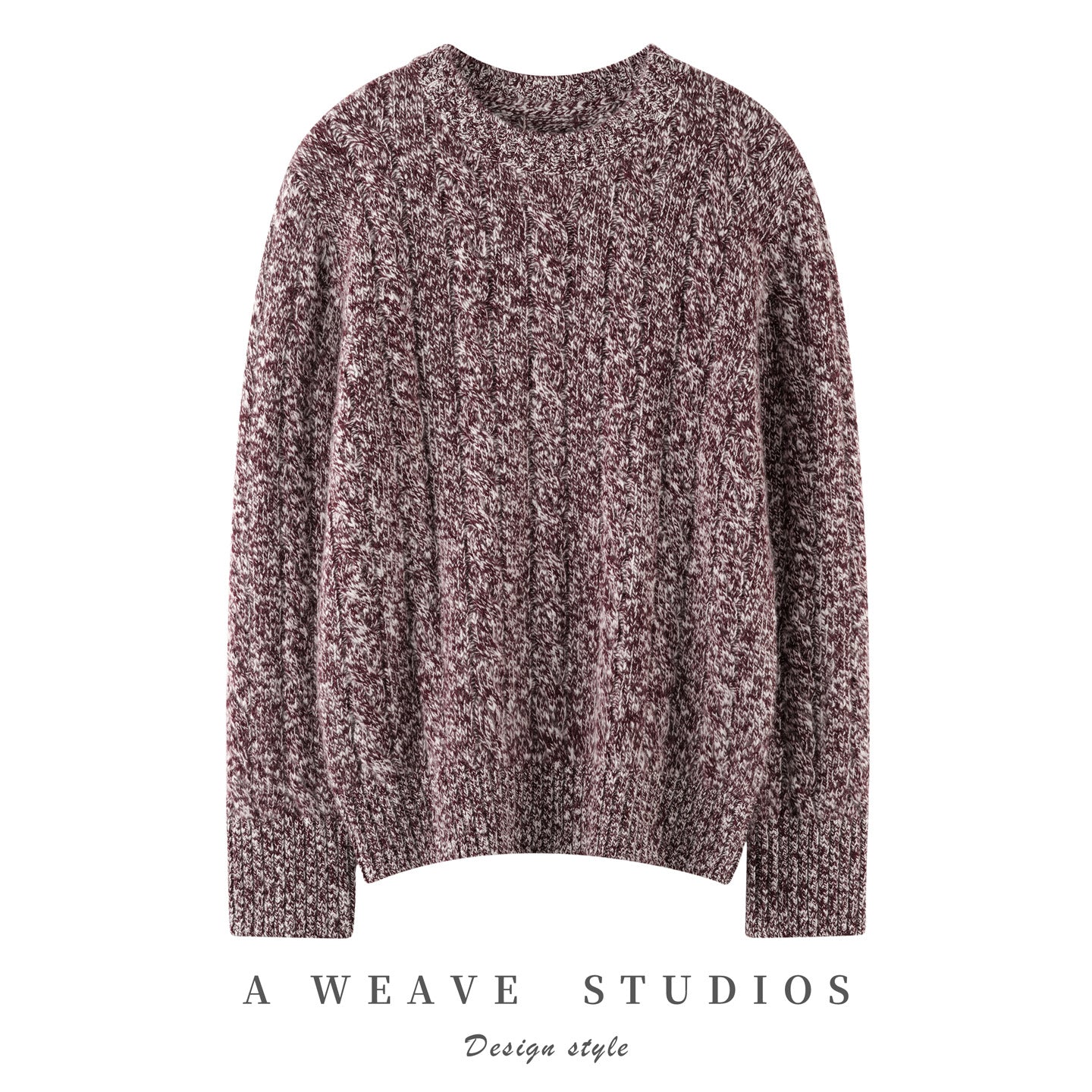 Pure Cashmere Cable Knit Sweater – Soft Warm Luxury Pullover