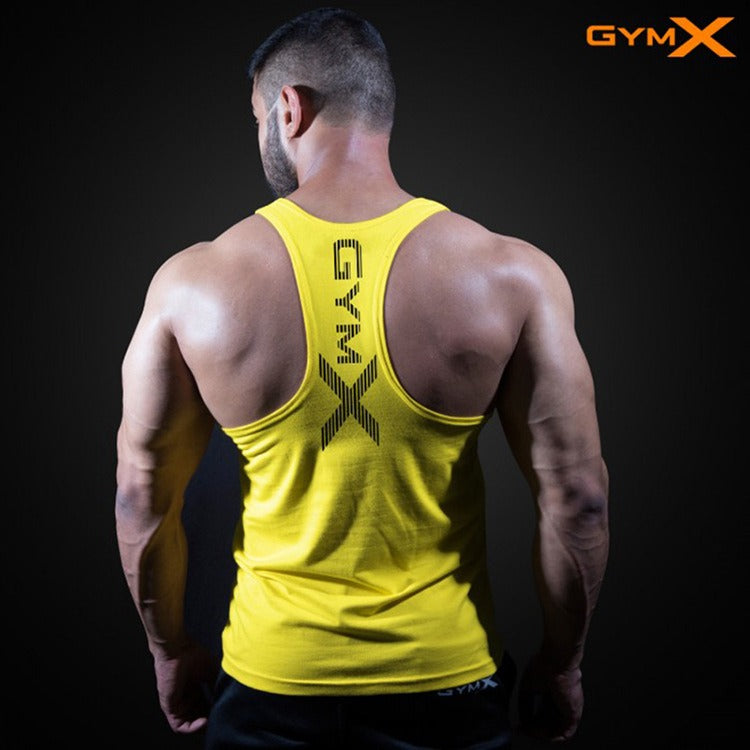 Men’s Fitness Vest – Sleeveless Muscle Training Shirt, Quick‑Dry Sports Top