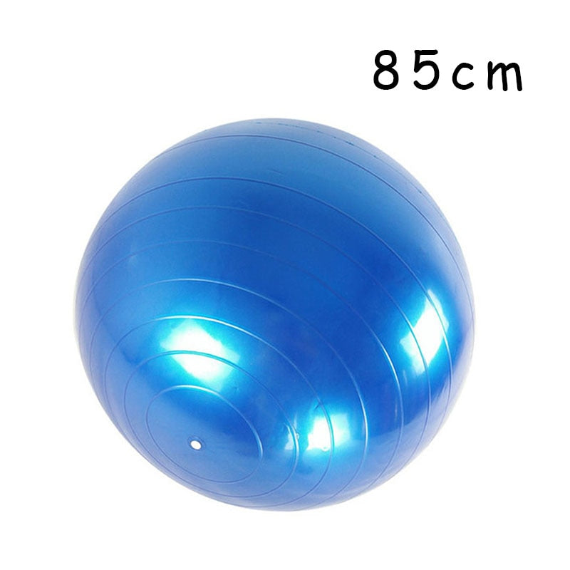 Glossy PVC Fitness & Yoga Ball (45-85cm)