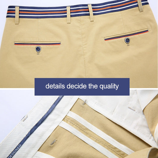 Men’s Stretch Cotton Shorts – Casual Summer Gym & Beachwear
