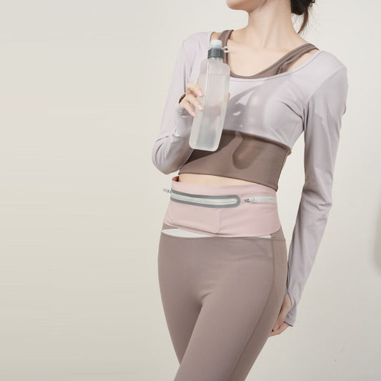 Outdoor sports running waist bag, ultra-thin capacity, close fitting mountaineering function, mobile phone bag waist bag | AthVault