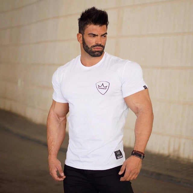 Men’s Cotton Dry Fit Gym T-Shirt