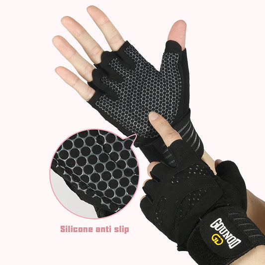 Fitness & Breathable Gloves – Grip Support for Weightlifting, Cycling & Extreme Workouts