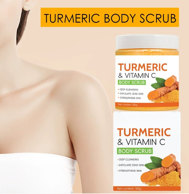 100g Turmeric Body Cleanser & Facial Scrub