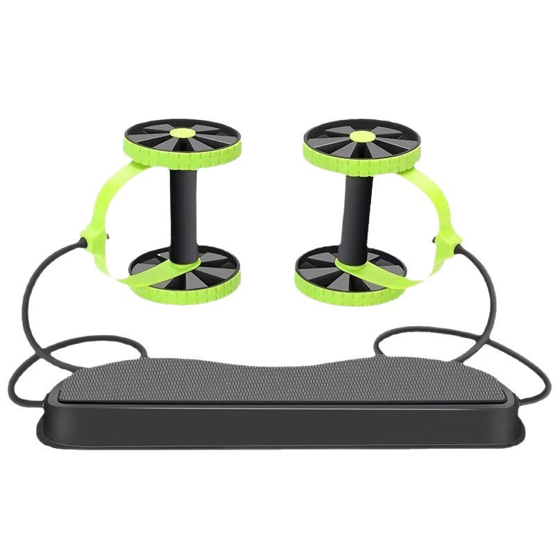 Multi-Function Ab Roller with Twist & Pull Rope