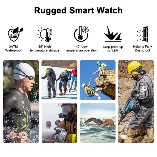 ROCK Rugged Smart Watch – Outdoor Sports