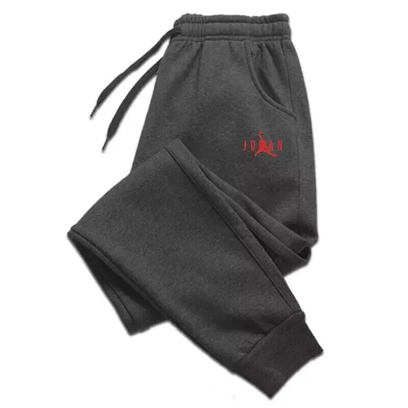 Men’s Casual Sweatpants – Fleece Lined Jogging & Fitness Pants, Drawstring Closure