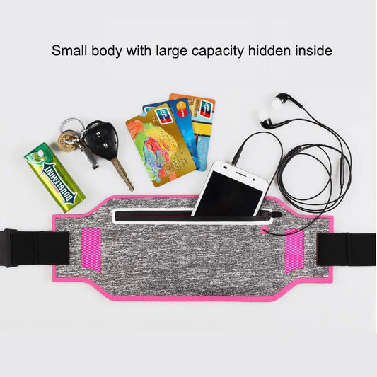Outdoor unisex sports running mobile waist bag, waterproof Lycra close fitting ultra-thin waist bag | AthVault
