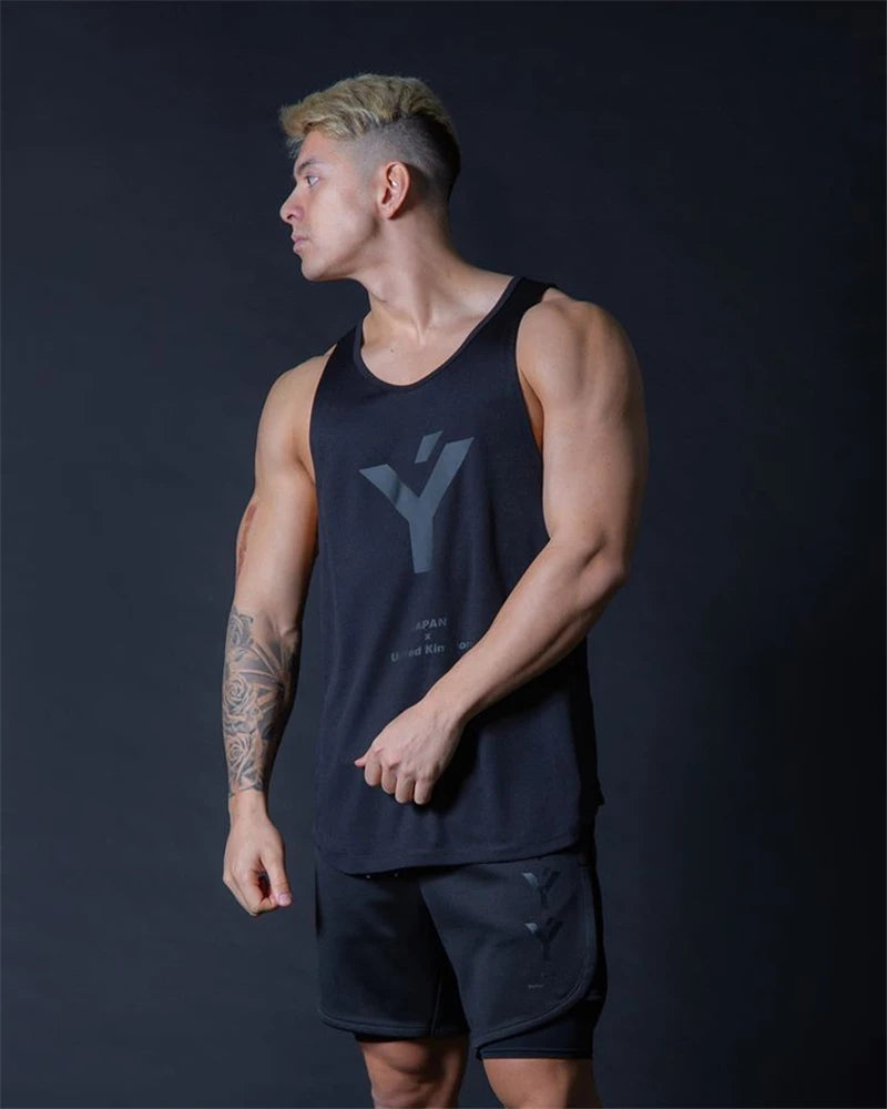 Men’s Bodybuilding Tank – Lightweight Sleeveless Gym Shirt