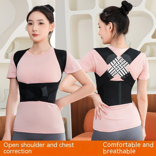 Unisex Anti-Humpback Chest Lift Brace Posture Corrector – Back & Shoulder Support
