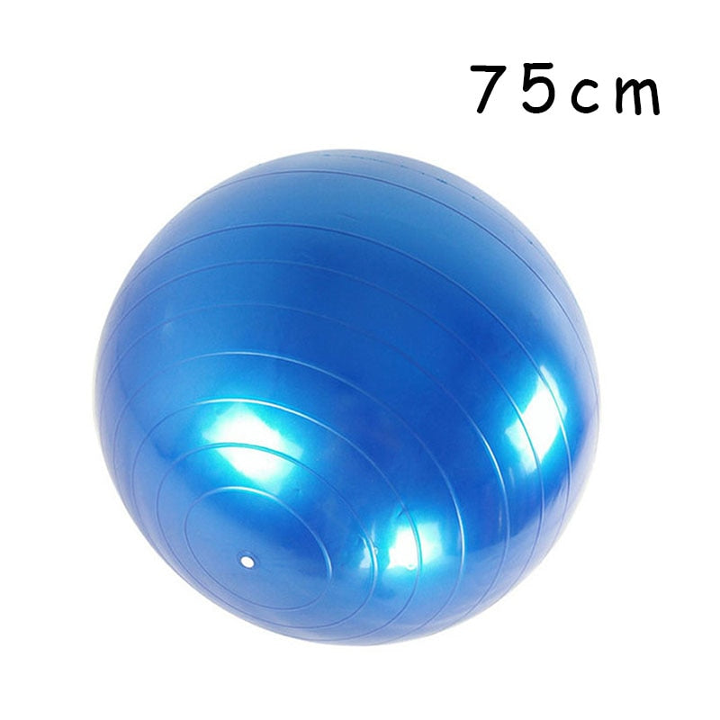 Glossy PVC Fitness & Yoga Ball (45-85cm)