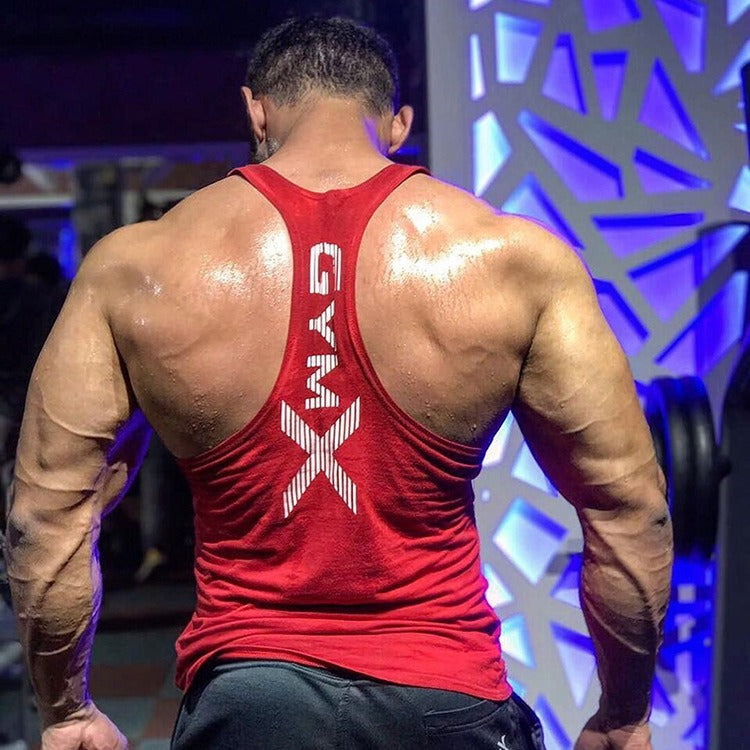 Men’s Fitness Vest – Sleeveless Muscle Training Shirt, Quick‑Dry Sports Top