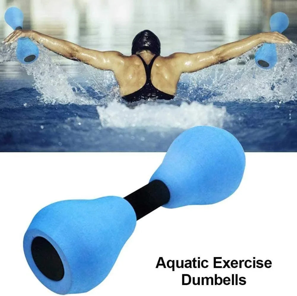 Water Dumbbells – EVA Foam Aquatic Fitness Equipment (27.5 cm))