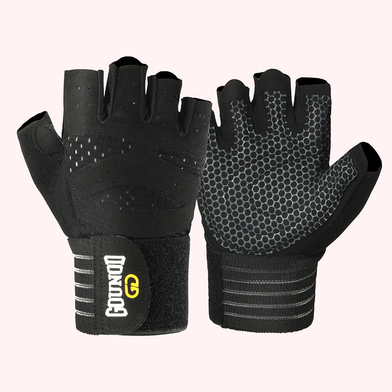 Fitness & Breathable Gloves – Grip Support for Weightlifting, Cycling & Extreme Workouts