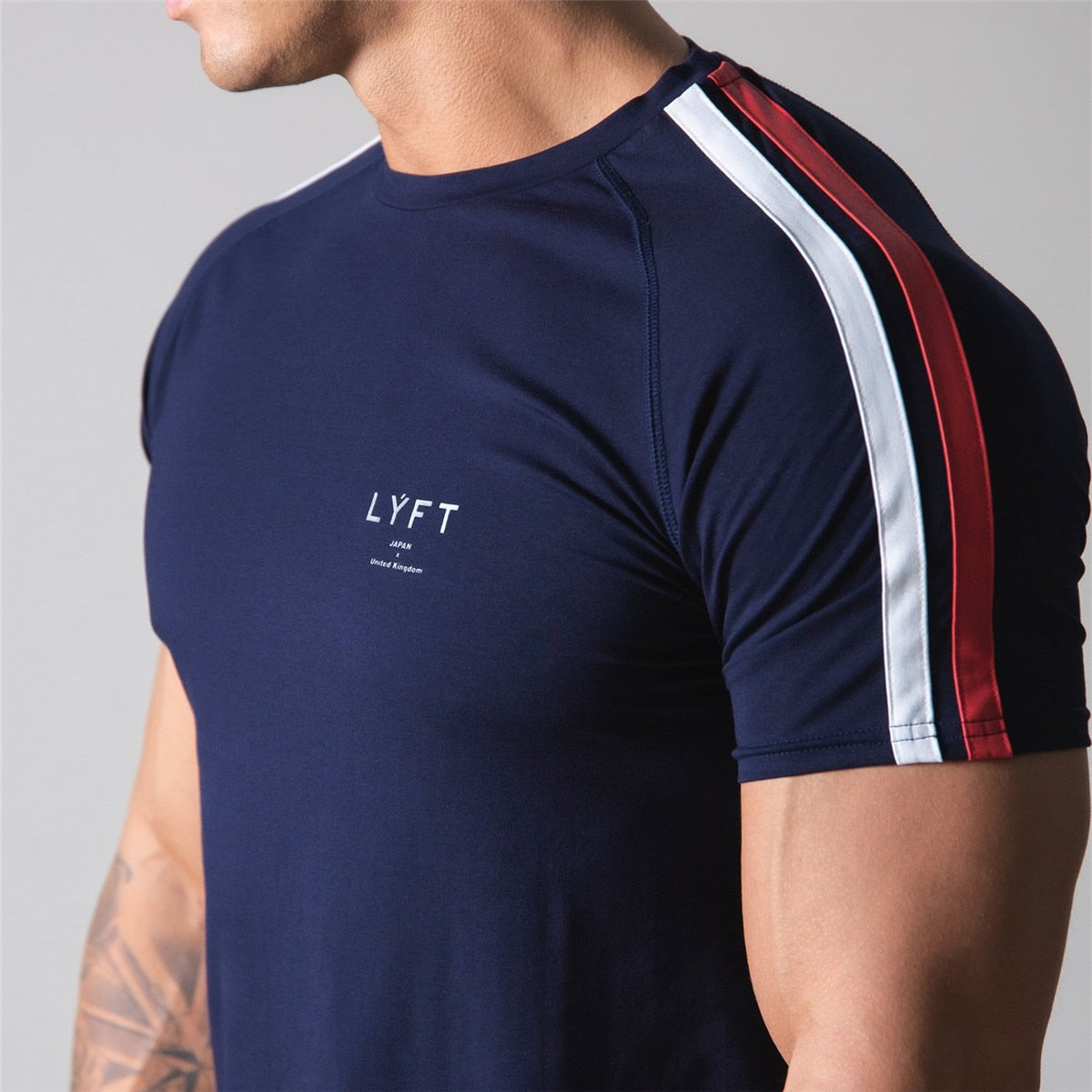 Men’s Cotton Gym T‑Shirt – Slim Fit Training Top