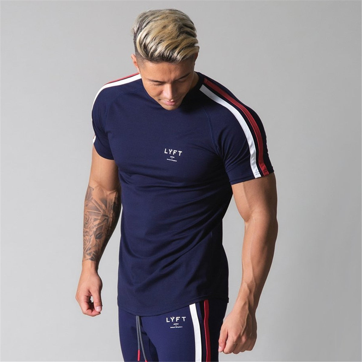 Men’s Cotton Gym T‑Shirt – Slim Fit Training Top