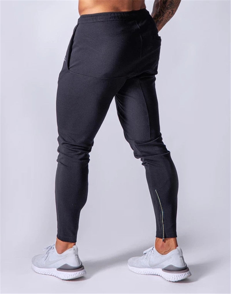 Men’s Slim Fit Jogging Pants – Cotton Gym Trackpants