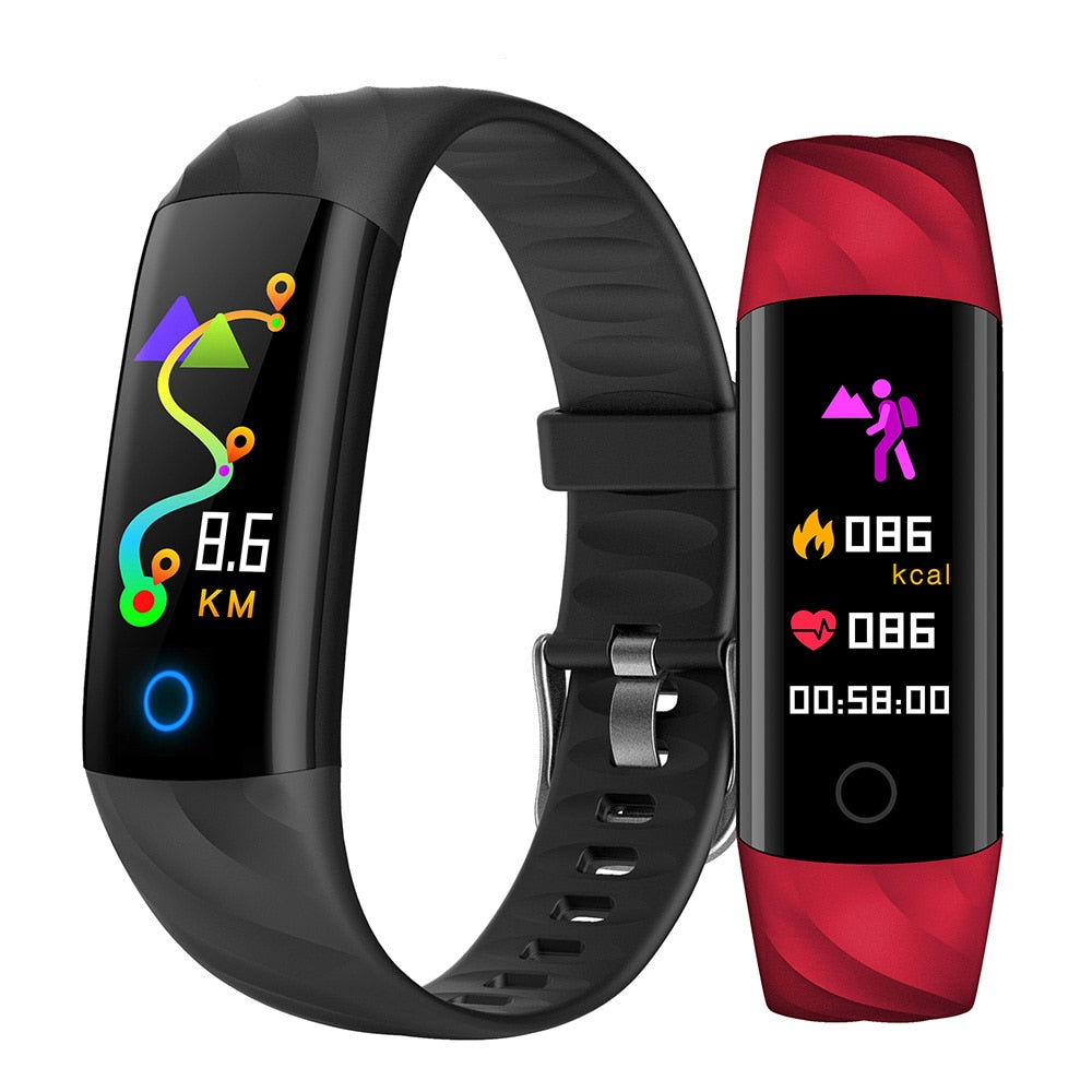 S5 Smart Sport Watch: Heart Rate, Blood Oxygen, Waterproof