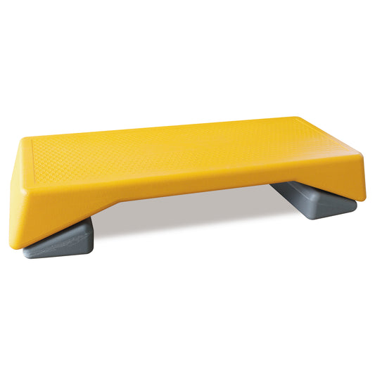 Adjustable Aerobics Step Platform (Yellow)