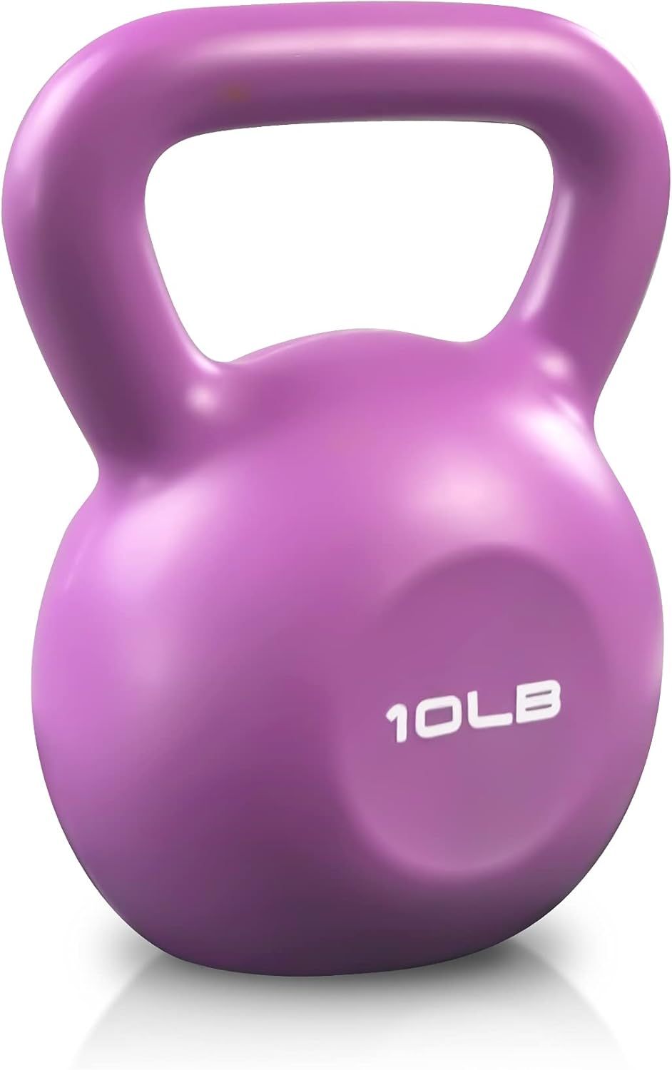 10lbs Vinyl Coated Kettlebell – Strength Training Weight Set