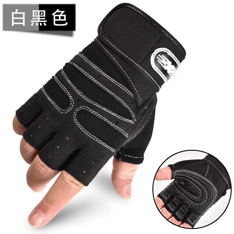 Men’s Half‑Finger Weight‑Lifting Gloves