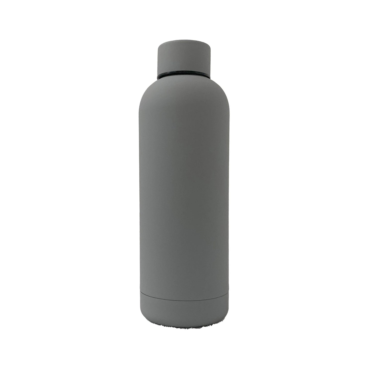 17oz Rubber Vacuum Insulated Stainless Steel Water Bottle.