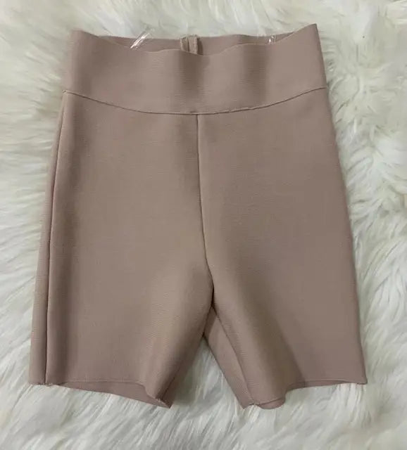 Women’s High‑Waist Fitness Shorts – Stretchable Yoga & Gym Leggings