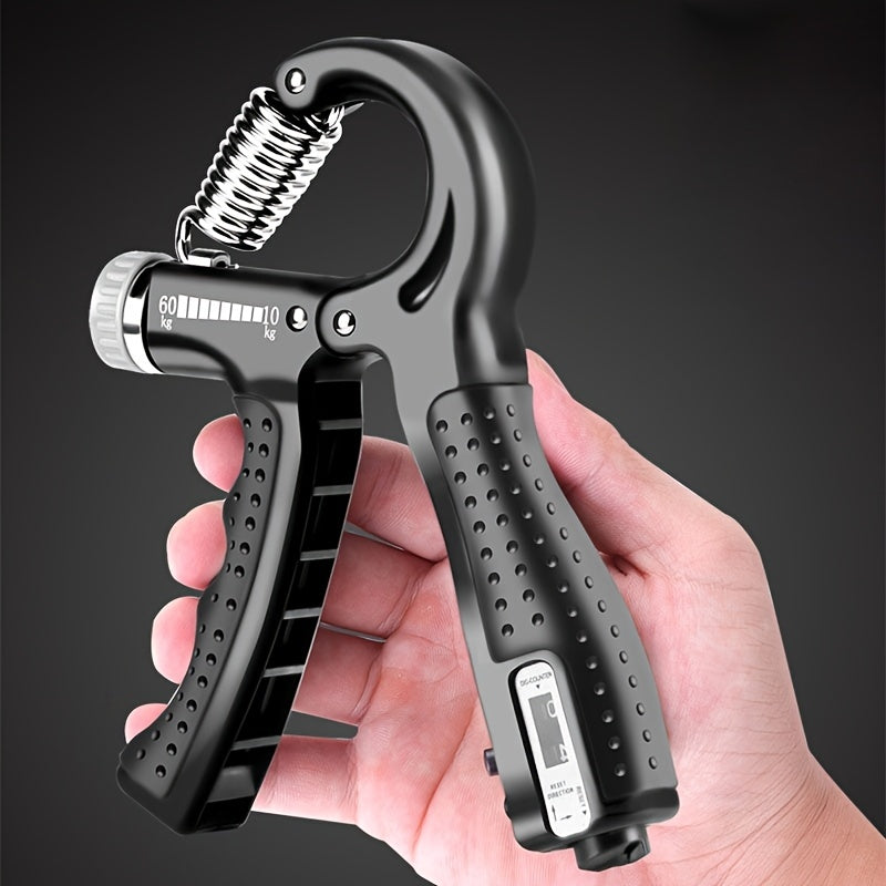 Adjustable Hand Grip Strength Trainer – Carbon Fiber Foam Gripper