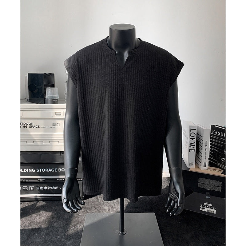 V-Neck Sleeveless T-Shirt