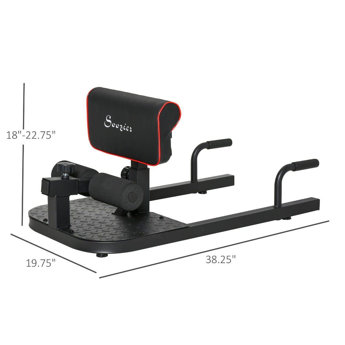 3-in-1 Padded Home Gym Sissy Squat Machine