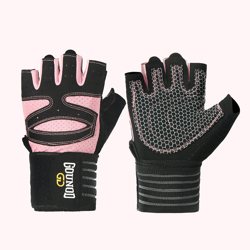 Fitness & Breathable Gloves – Grip Support for Weightlifting, Cycling & Extreme Workouts