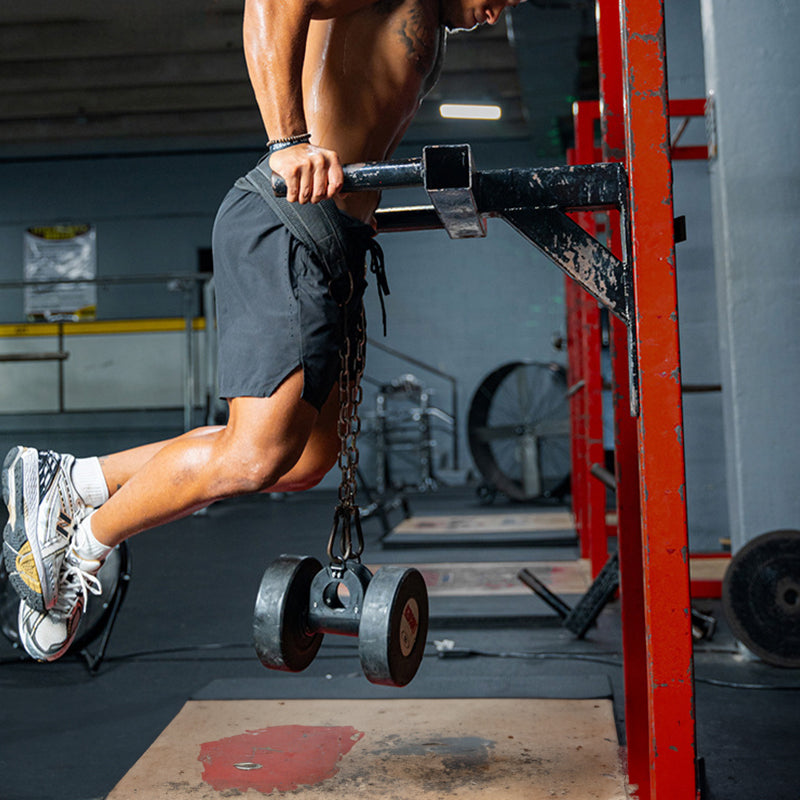 Uclips barbell - landmine adapter. For squats, rows. Grip attachment, barbell clip. Gym & home use. | AthVault