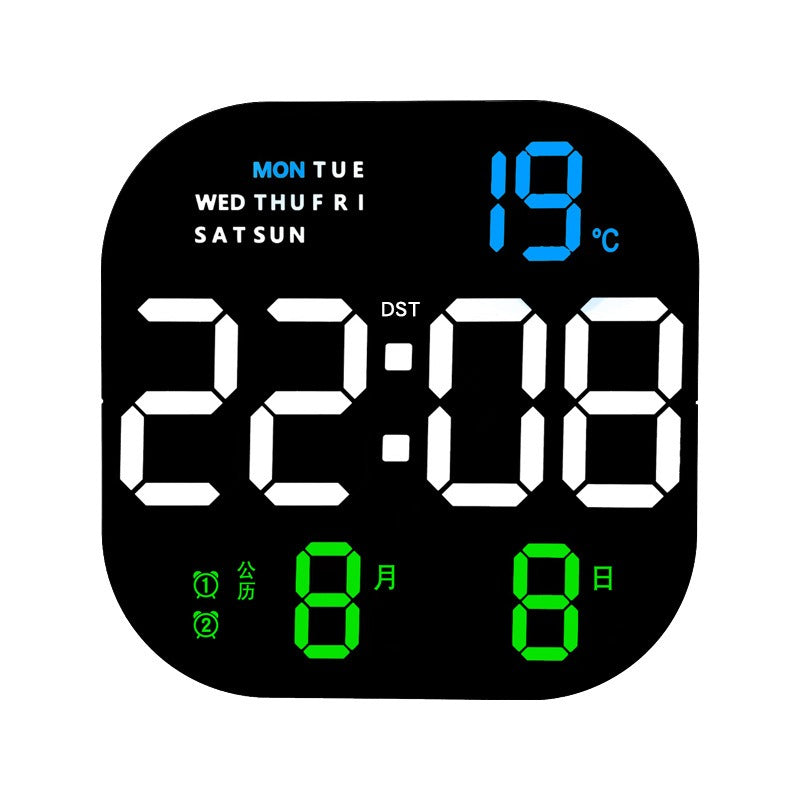 LED Acrylic Wall Clock – Countdown & Gym Timer