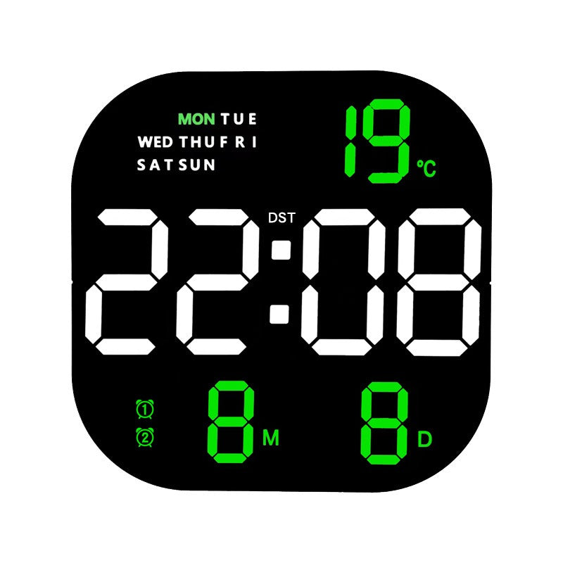LED Acrylic Wall Clock – Countdown & Gym Timer