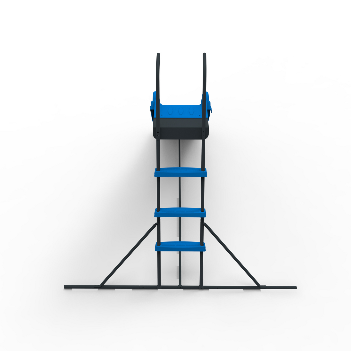 Kids 2.2M Freestanding Plastic Slide – Blue