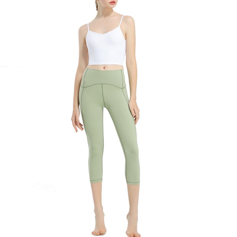 U Back Sport Underwear Push-up High Support Yoga Bra Gym Elastic Beautiful Workout Crop Top Women Thin Shoulder Strap