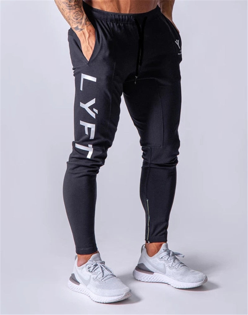 Men’s Slim Fit Jogging Pants – Cotton Gym Trackpants