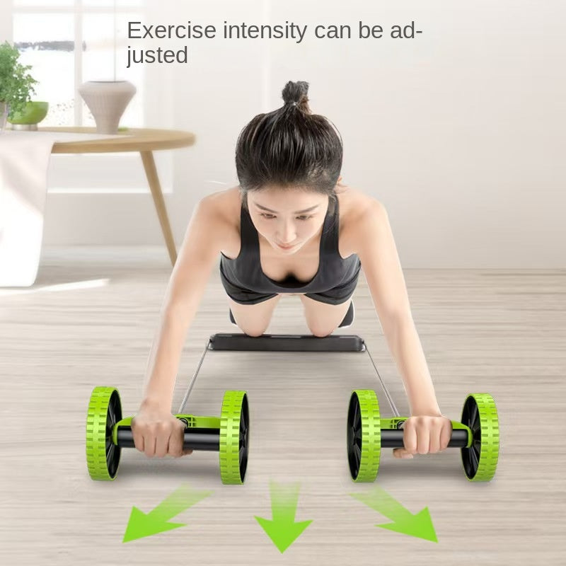 Multi-Function Ab Roller with Twist & Pull Rope