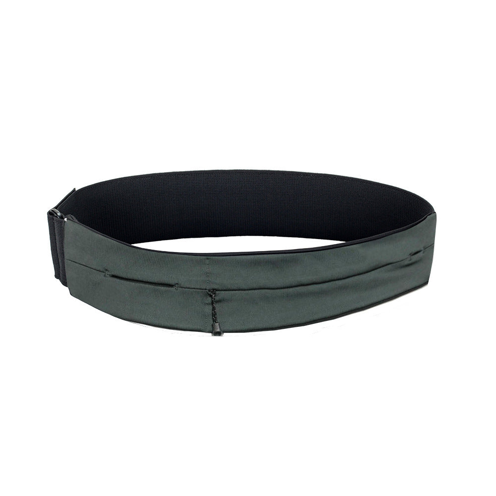 Velcro invisible tactical waist bag mountaineering belt sports waist bag adjustable invisible zipper mobile waist bag | AthVault