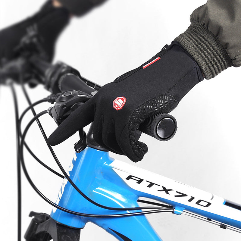 AthVault Winter Touchscreen Riding Gloves – Waterproof, Anti-Slip & Fleece-Lined