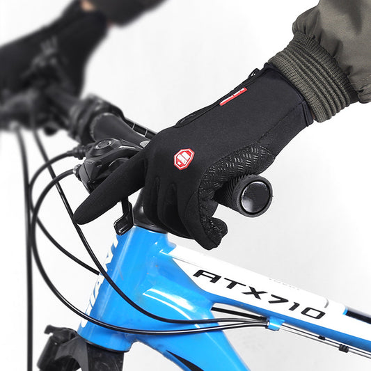 AthVault Winter Touchscreen Riding Gloves – Waterproof, Anti-Slip & Fleece-Lined