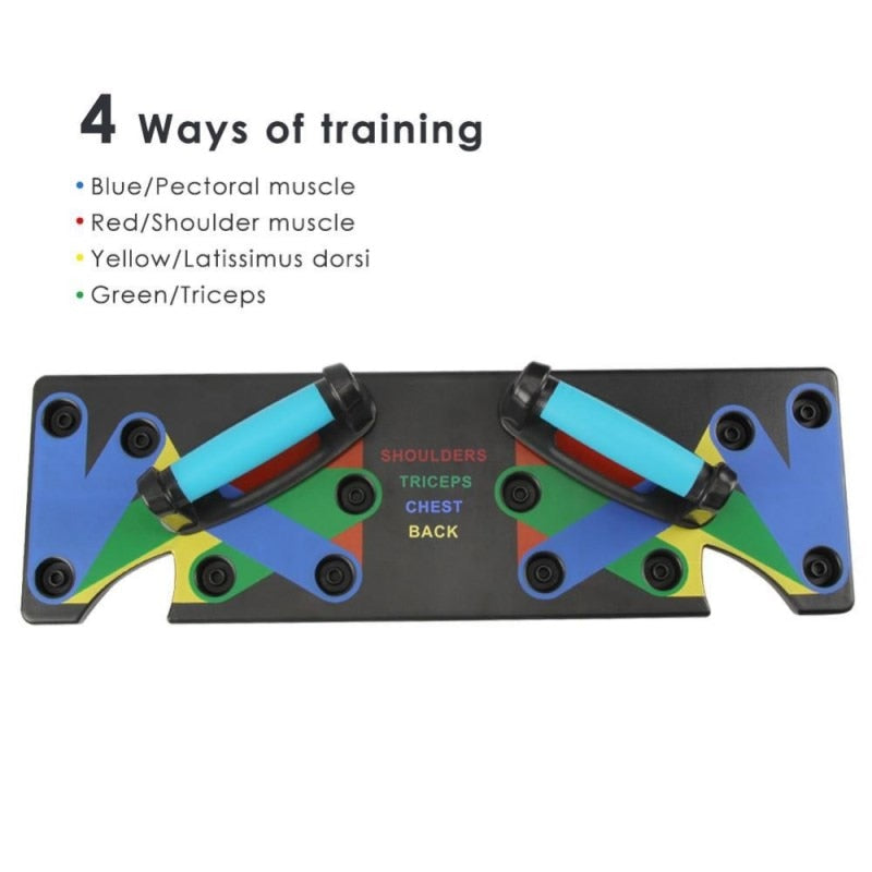 FGHGF Push Up Board – Color‑Coded Fitness System
