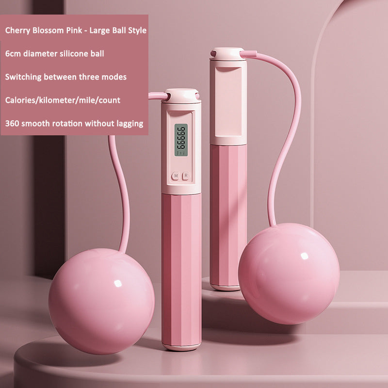 Intelligent Adjustable Skipping Rope – Large Ball Fitness Trainer