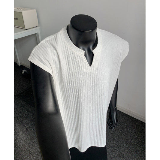 V-Neck Sleeveless T-Shirt