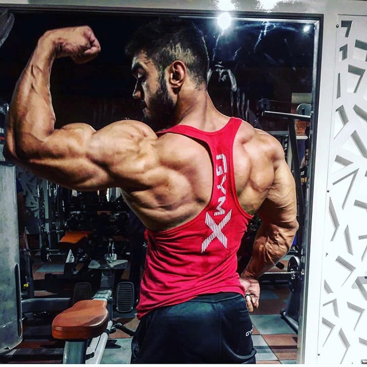 Men’s Fitness Vest – Sleeveless Muscle Training Shirt, Quick‑Dry Sports Top