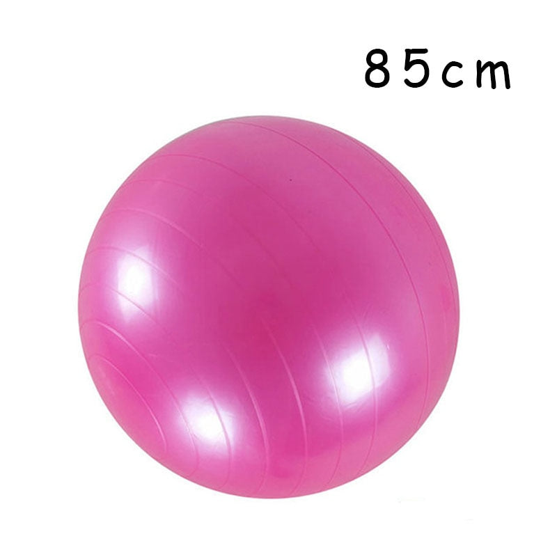 Glossy PVC Fitness & Yoga Ball (45-85cm)
