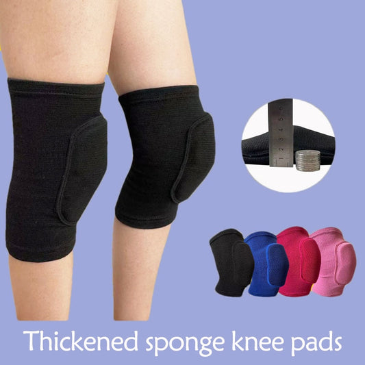 1Pair Sports Knee Pad Adults Kid Dance Knee Protector Ela...